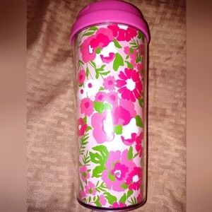 Lilly Pulitzer 16oz floral tumbler